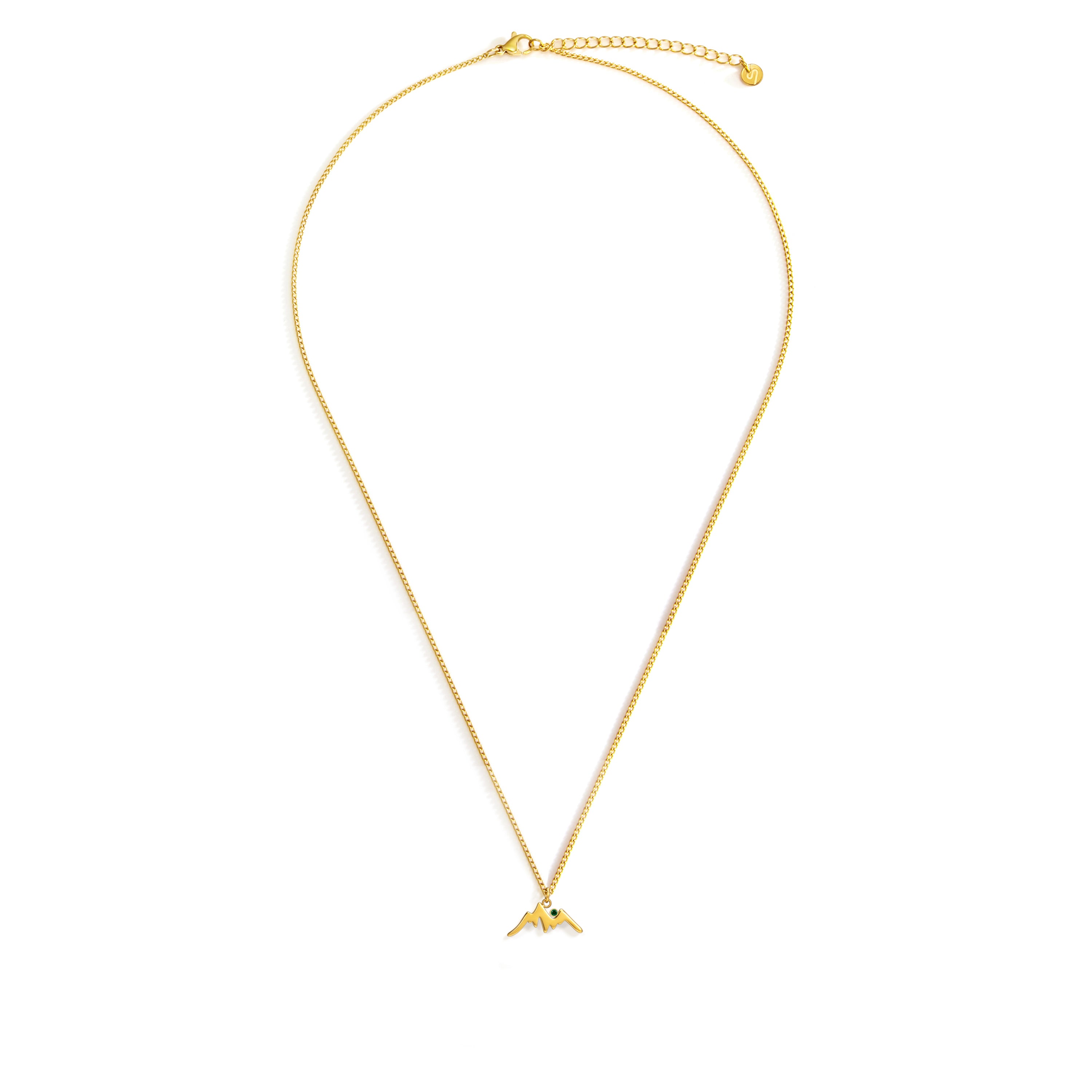 Collana Green Peak Mountain