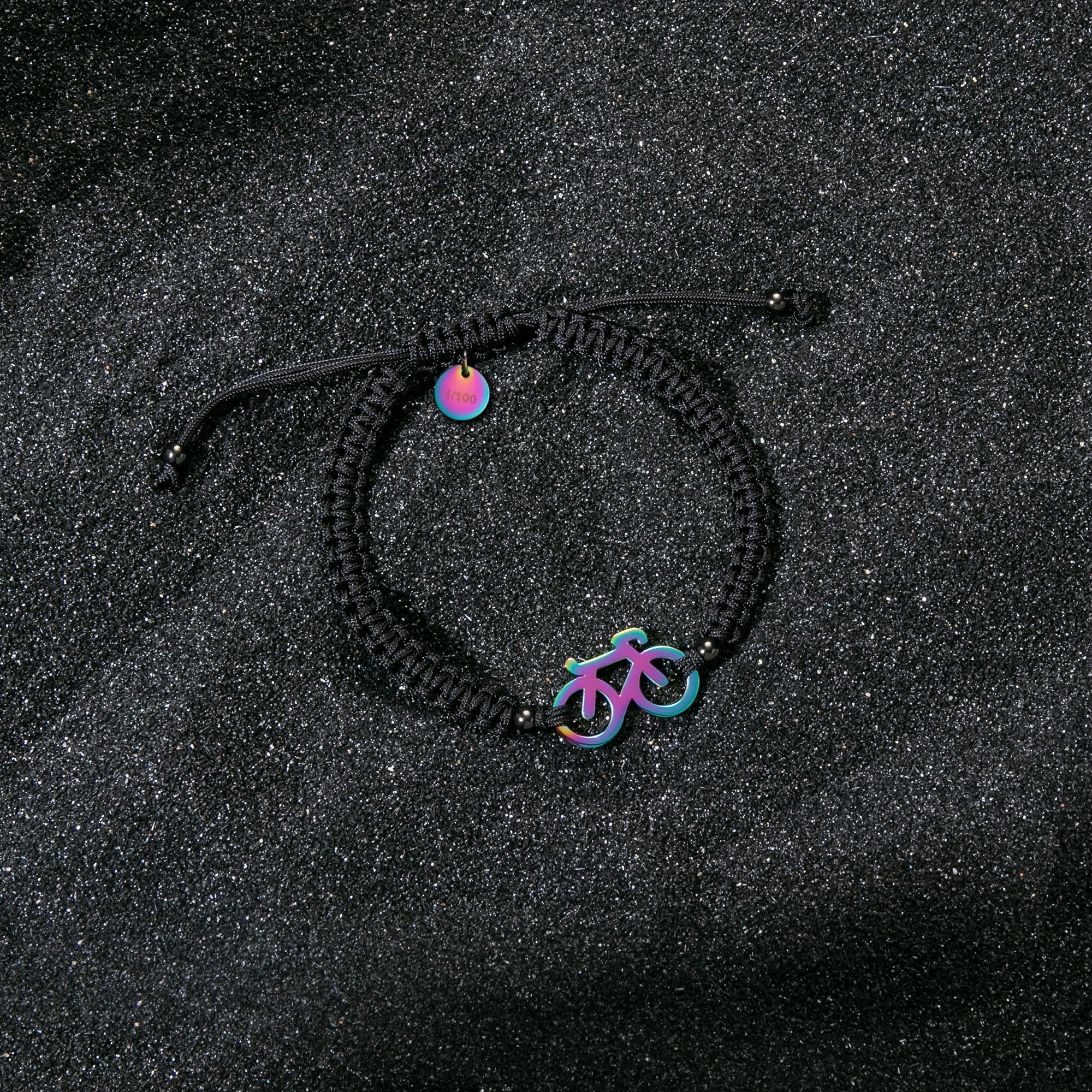 Universe Bike Braided Bracelet
