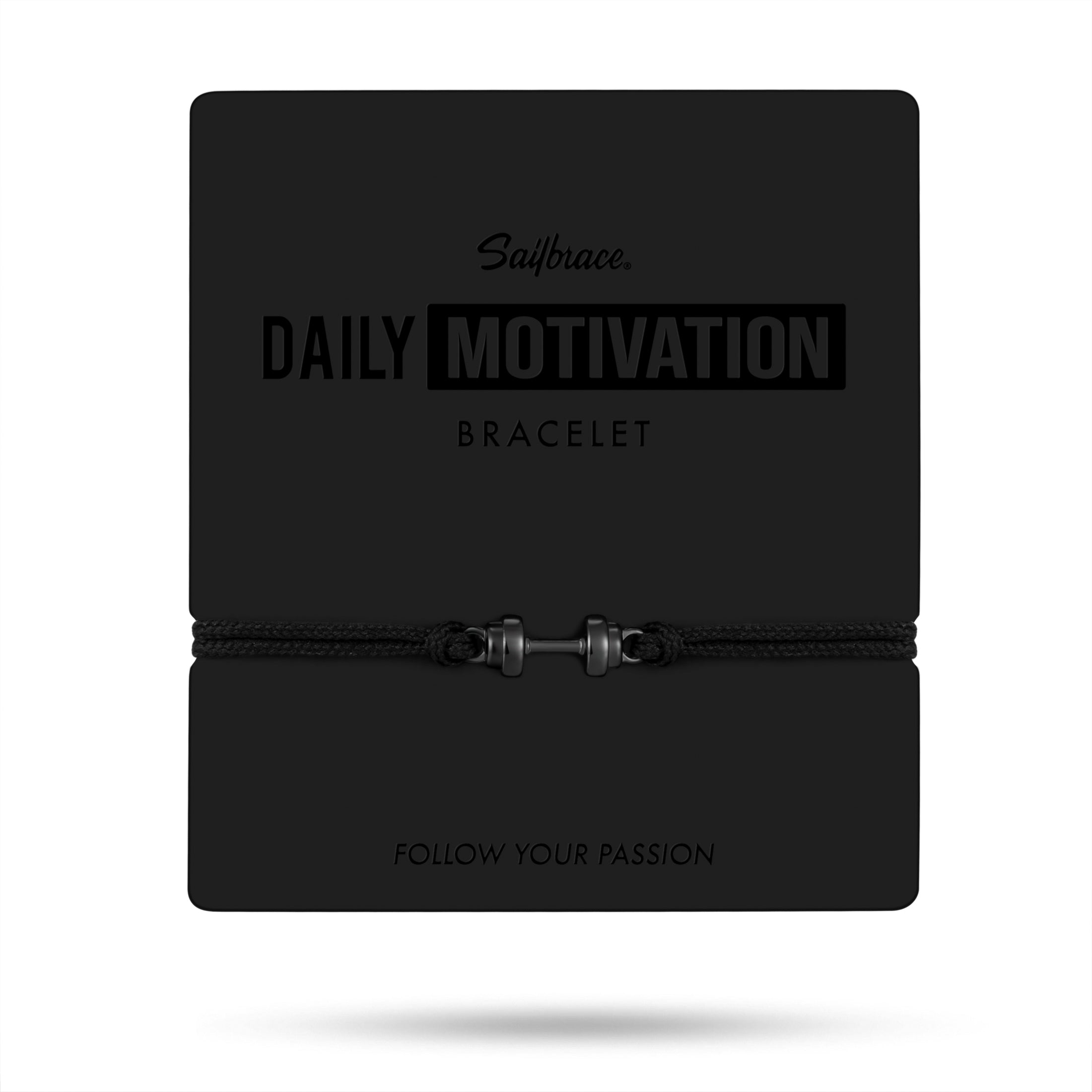 All Black Gym Bracelet