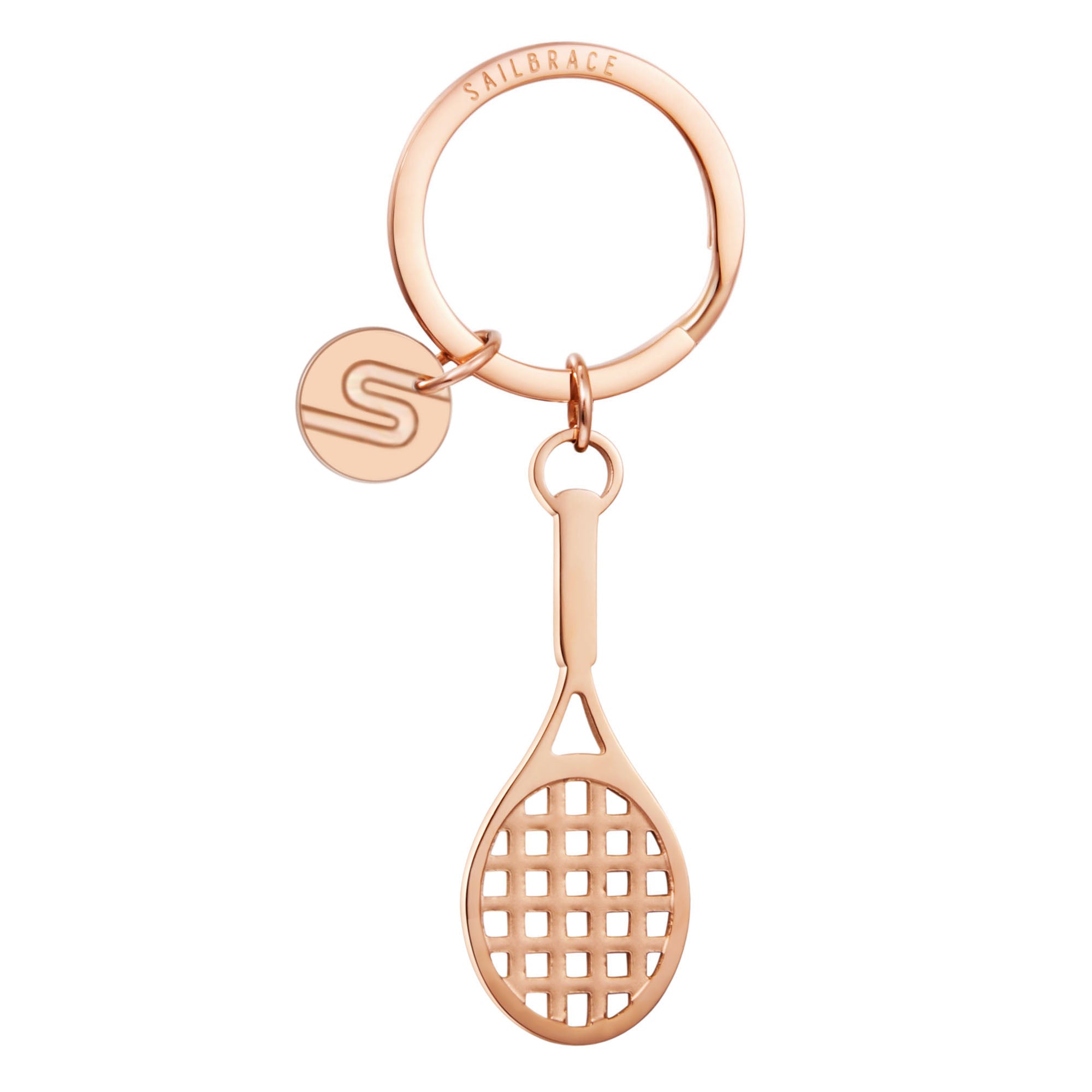 Rose Gold Tennis obesek za ključe