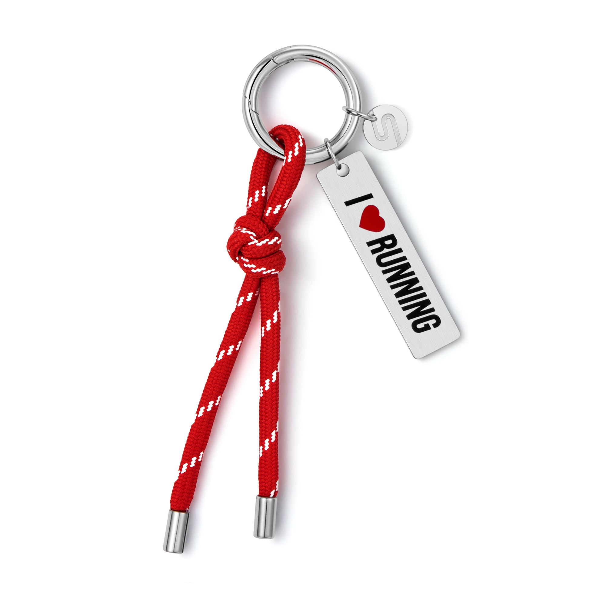 I ❤️ RUNNING Keychain