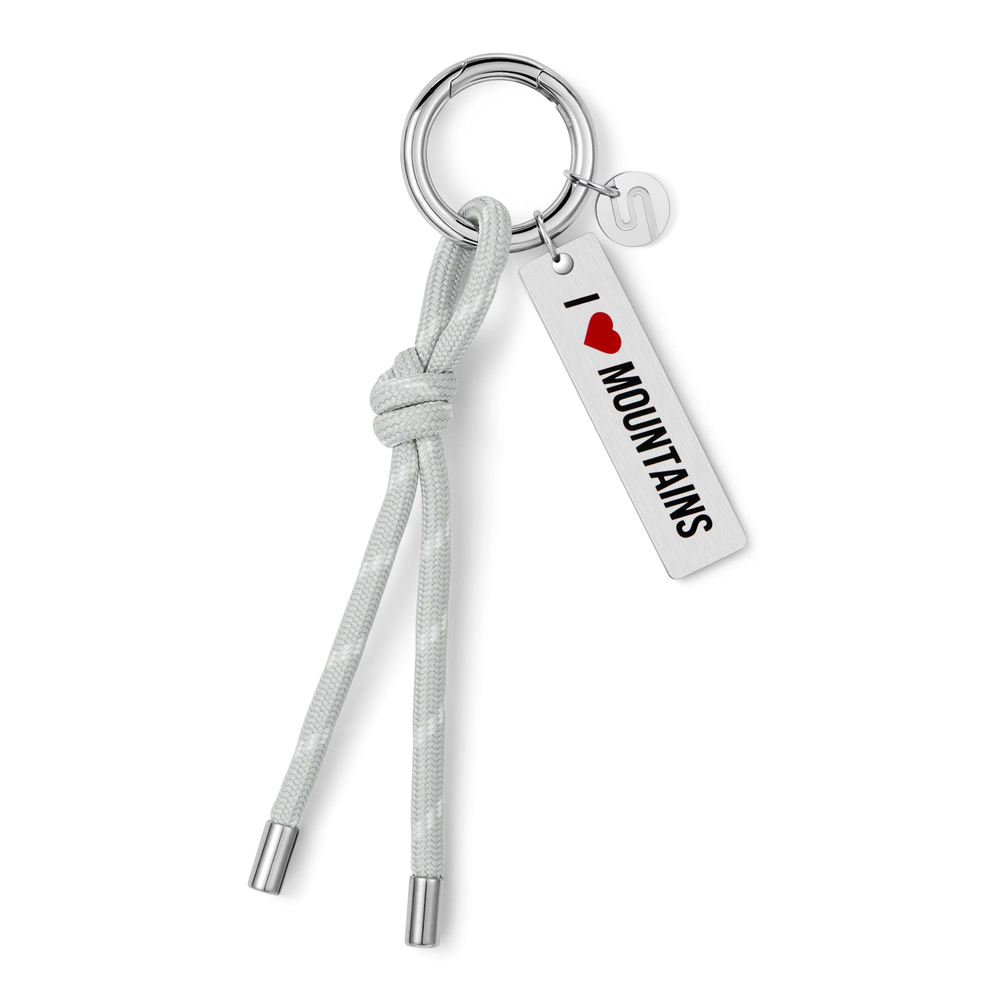 I ❤️ MOUNTAINS Keychain