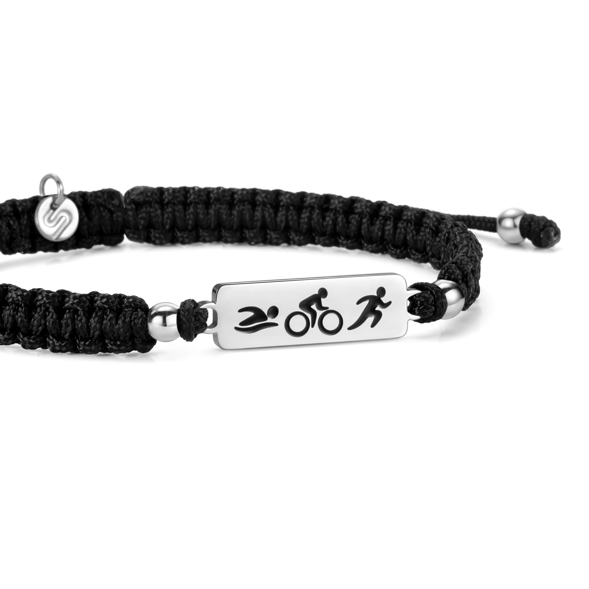 No Limit Triathlon Braided Bracelet