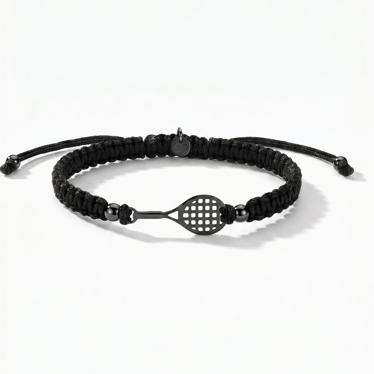All Black Tennis Armband