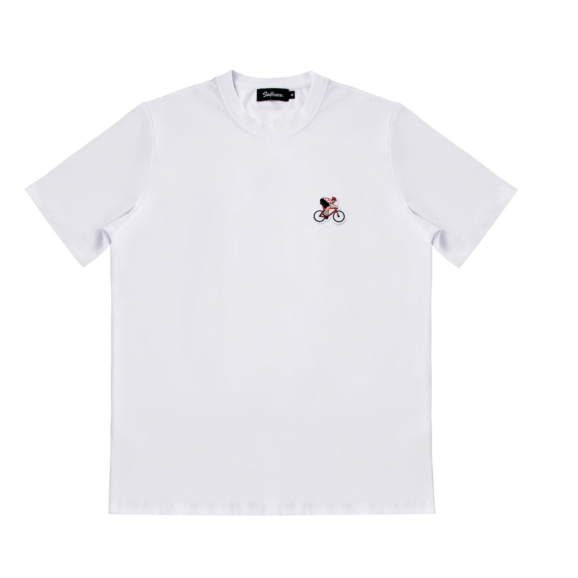 Bike Climber T-shirt in white