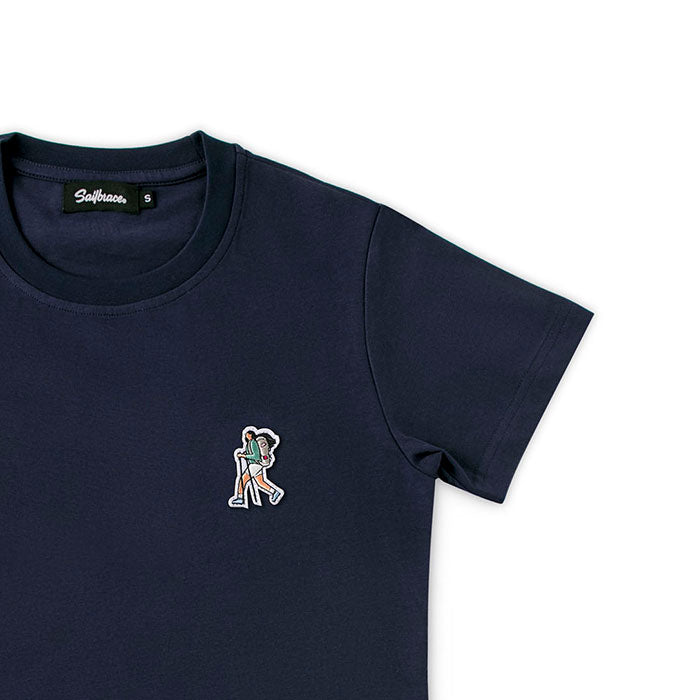 Hike Queen T-shirt in navy