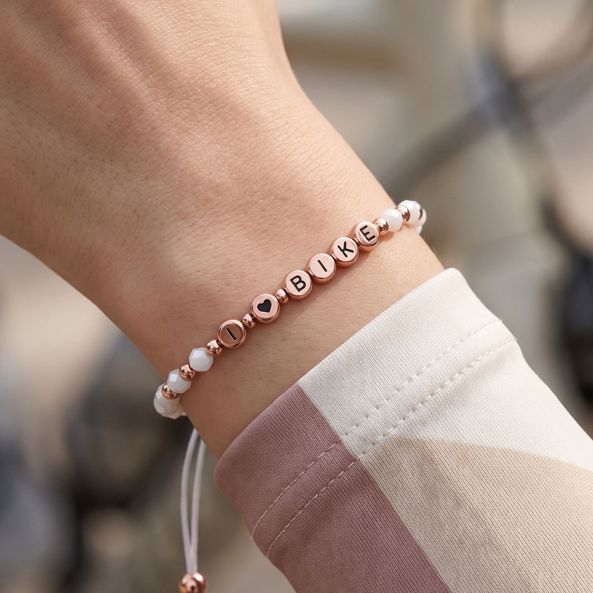 I ❤️ RUN ID Bracelet