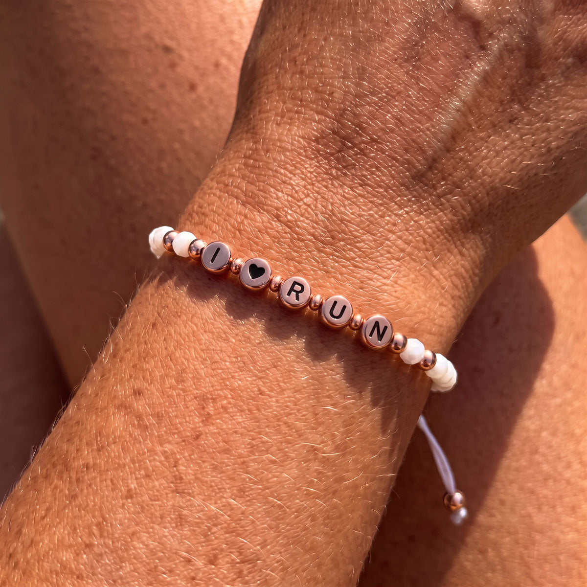 I ❤️ RUN ID Pulsera