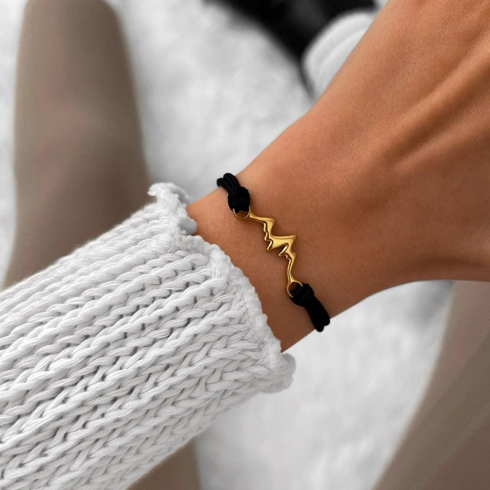 Gold Berg Armband