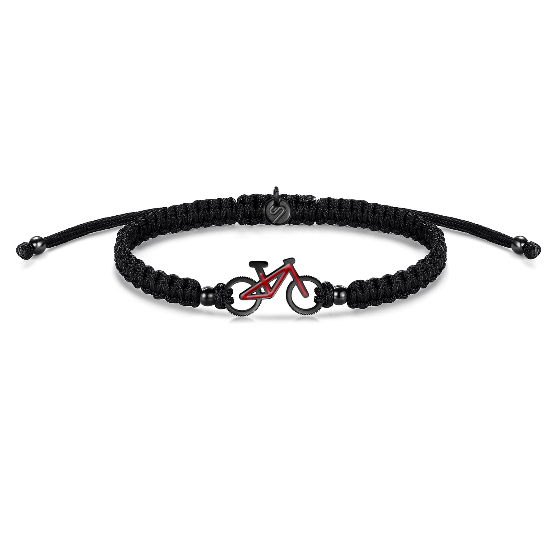 Night Black MTB Braided Pulsera