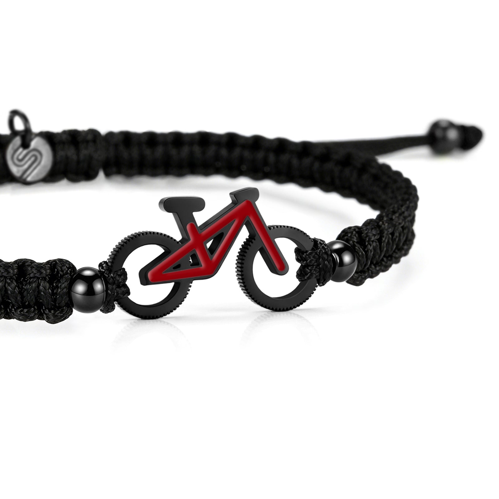 Night Black MTB Braided Pulsera