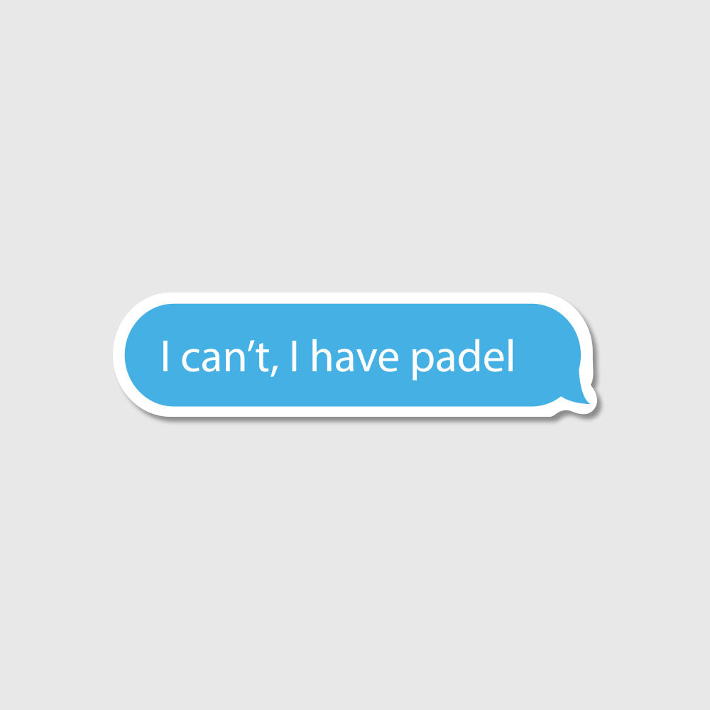 Padel Sticker Pack