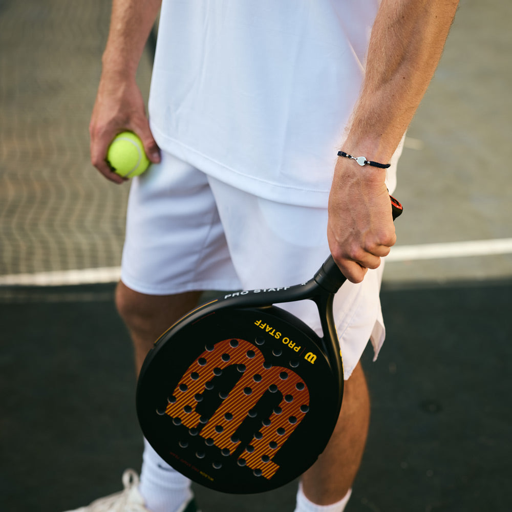 Silver Padel Braided zapestnica