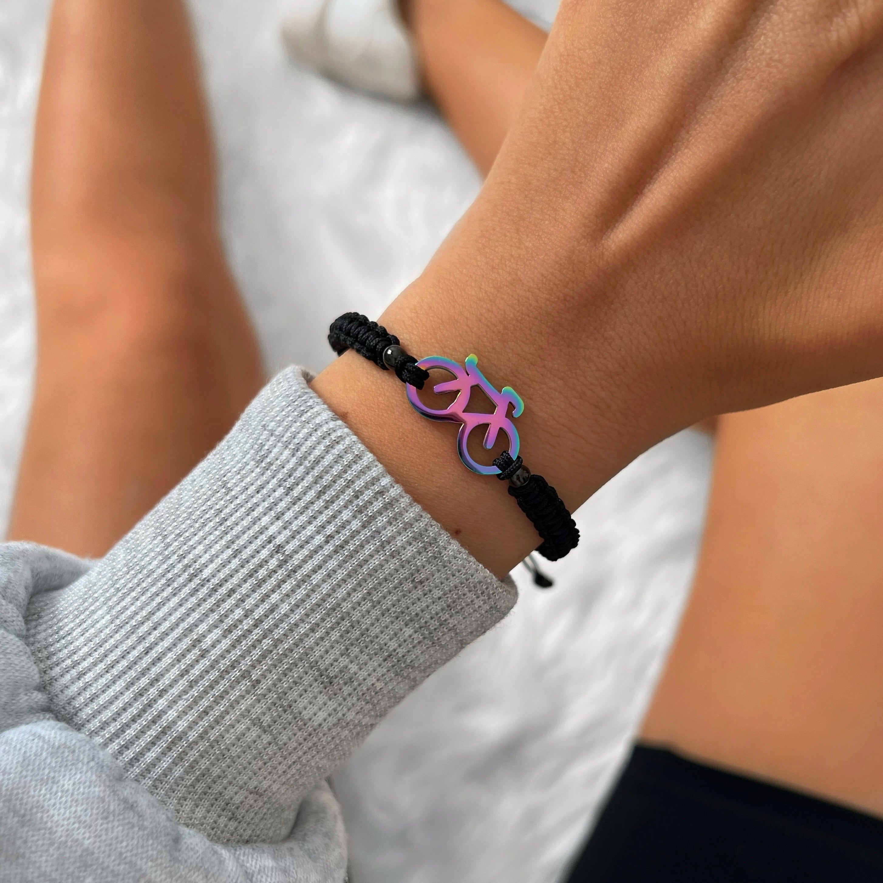 Universe Bike Braided Armband