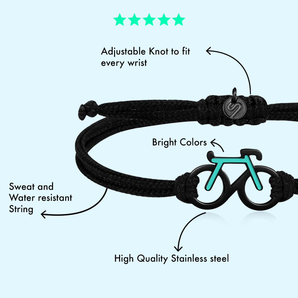 Mint Bike Bracelet