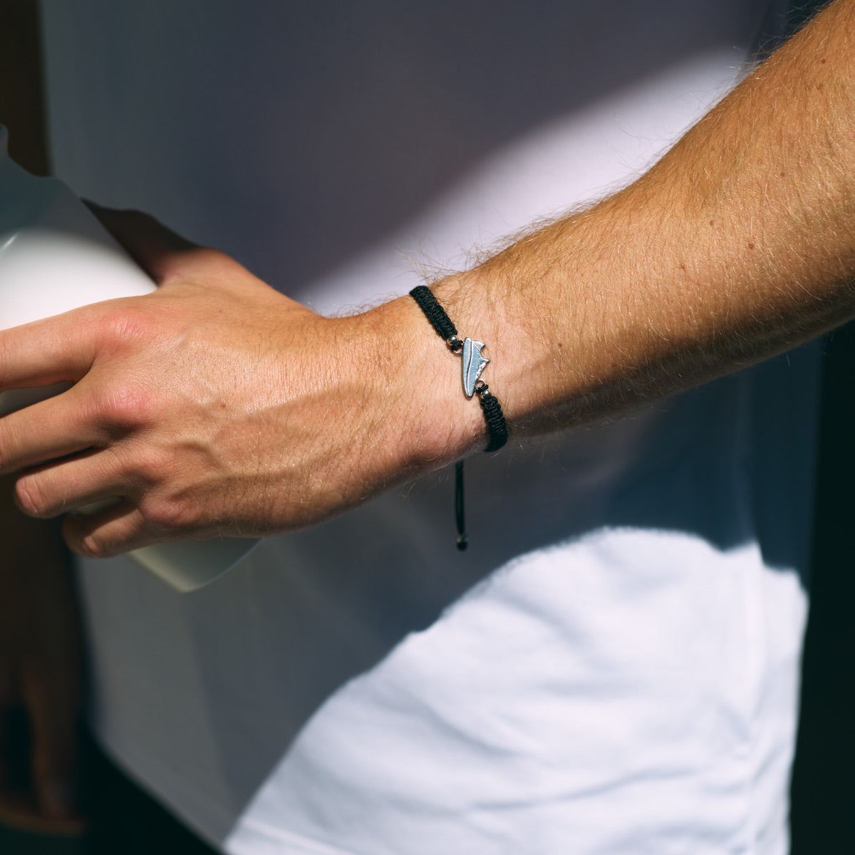 Silver Runner Braided Bracelet
