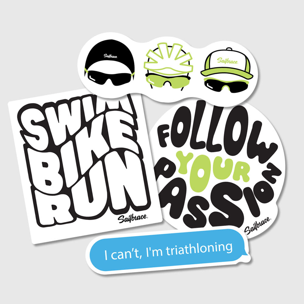 Triathlon Sticker Pack