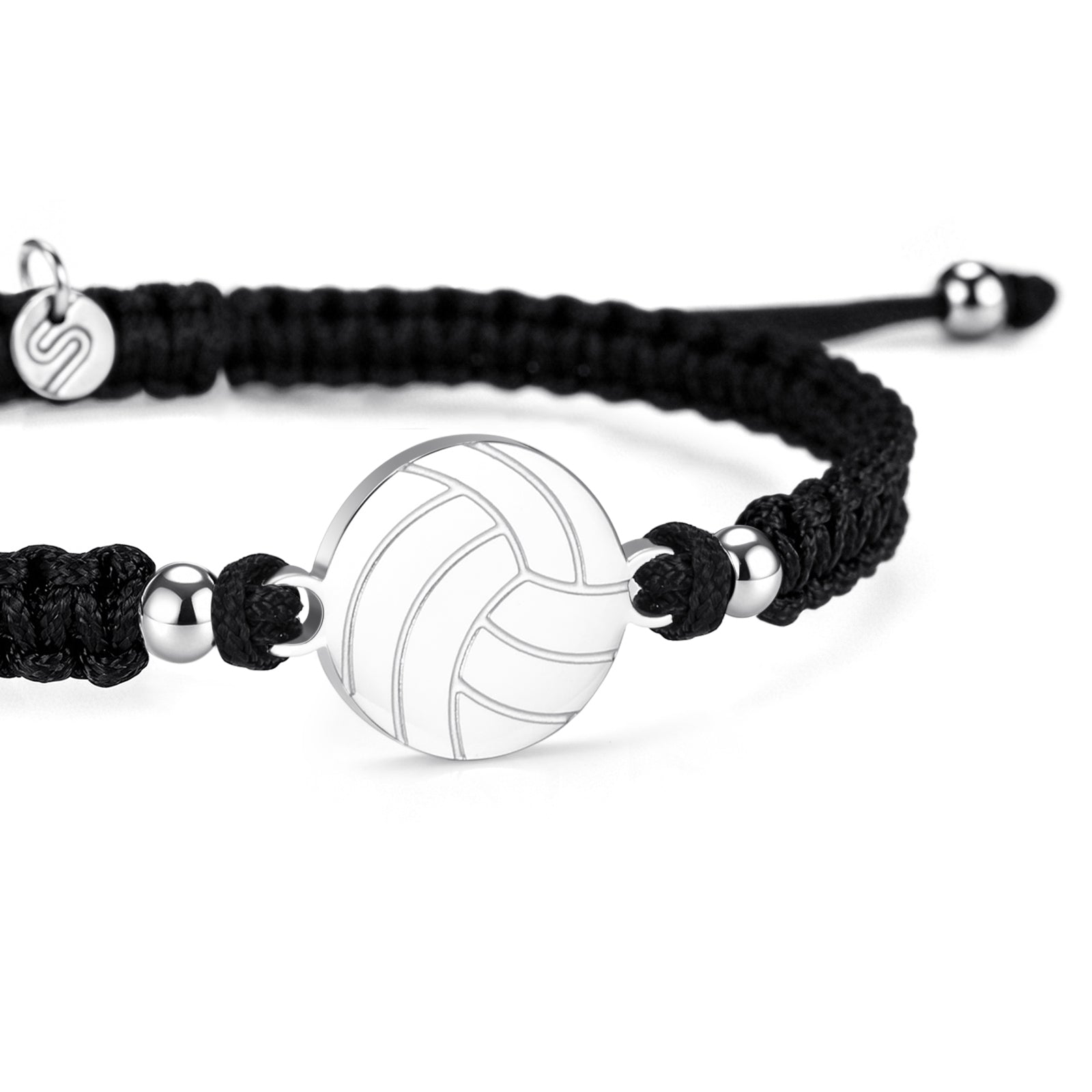 Block Volleyball Braided Armband