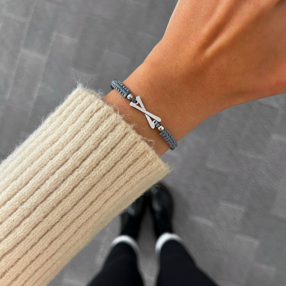 Chamonix Ski Braided Bracelet