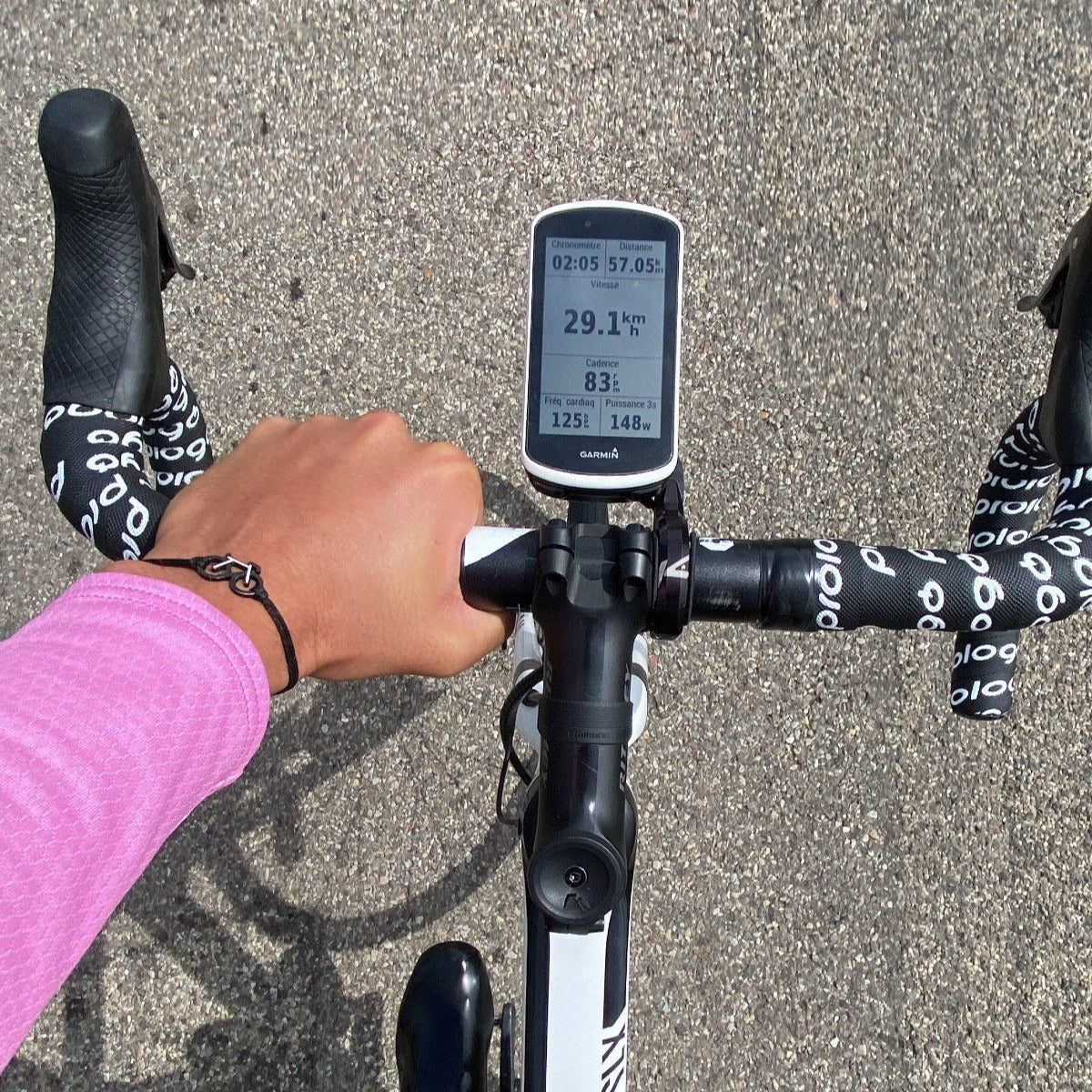 Monochrome Bike Pulsera