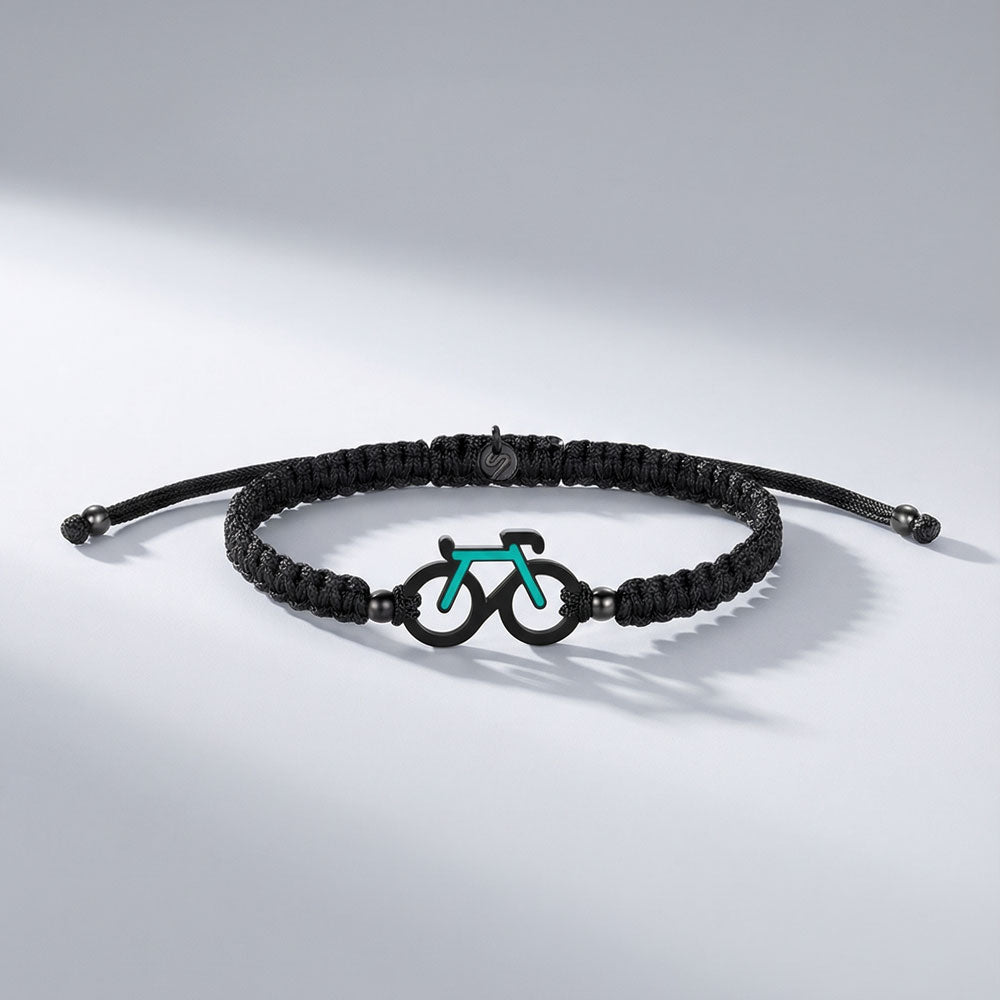 Mint Bike Braided Bracciale