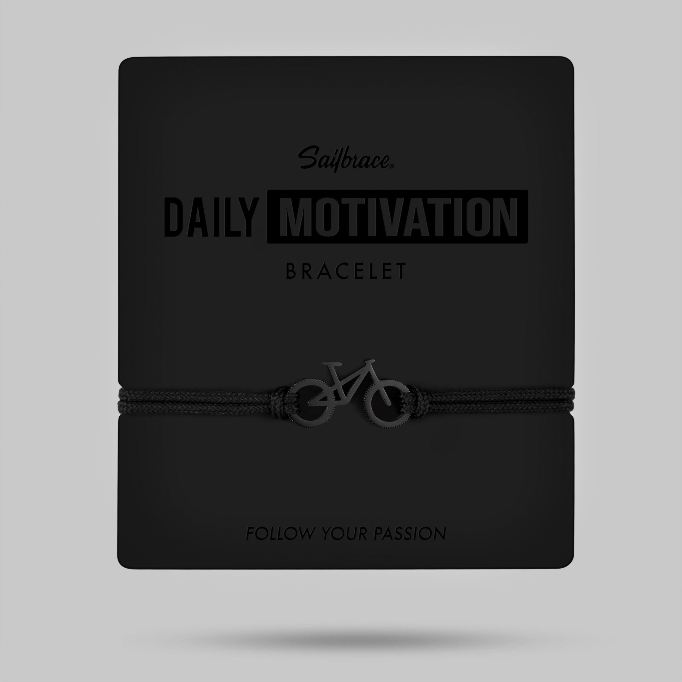 All Black MTB Bike Bracelet