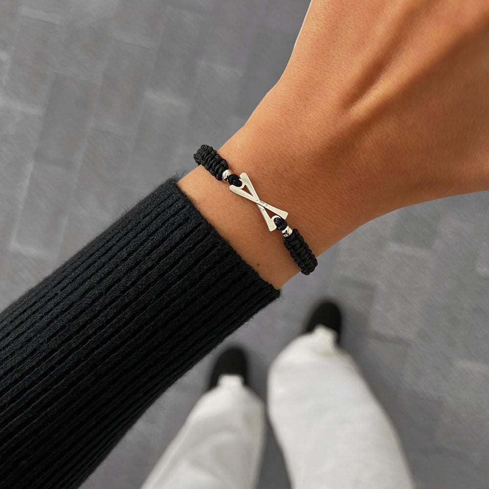 Val d'Isere Ski Braided Bracelet