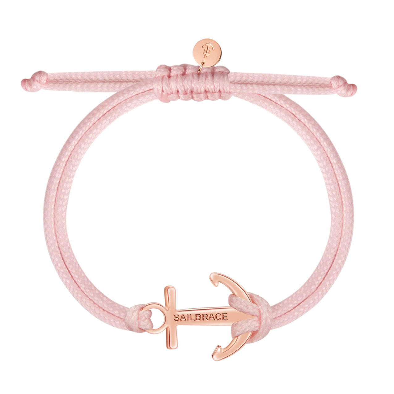 Rose Gold Nude Anchor Pulsera