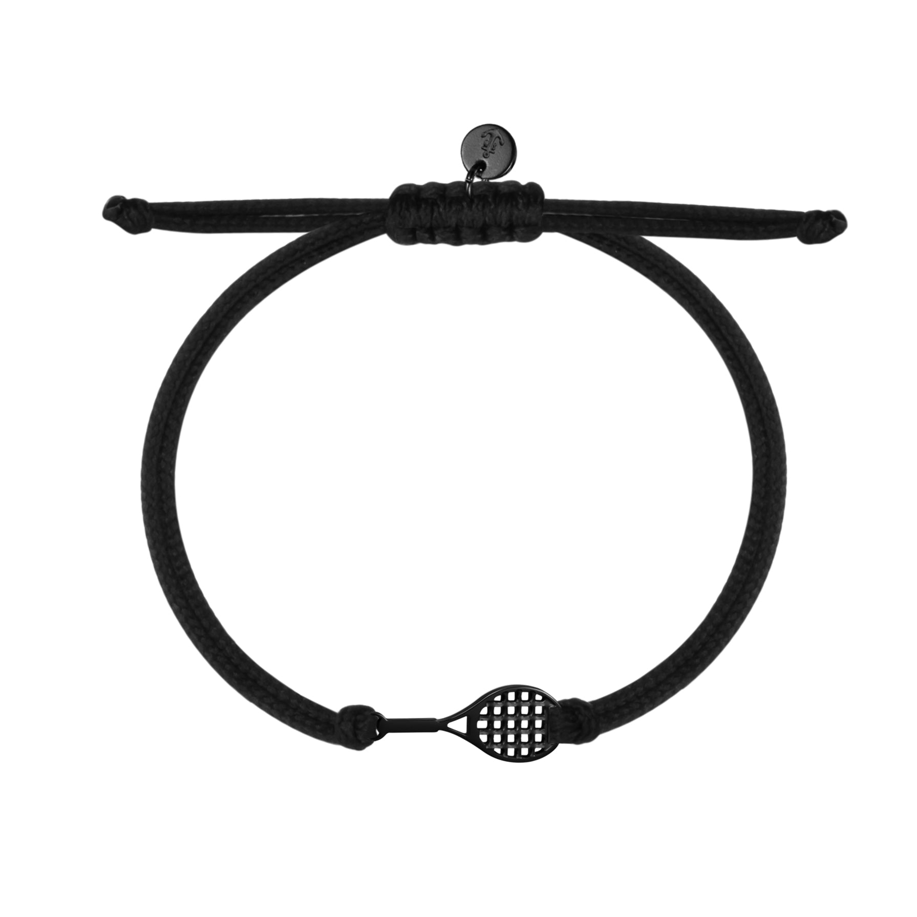 All Black Tennis Bracelet