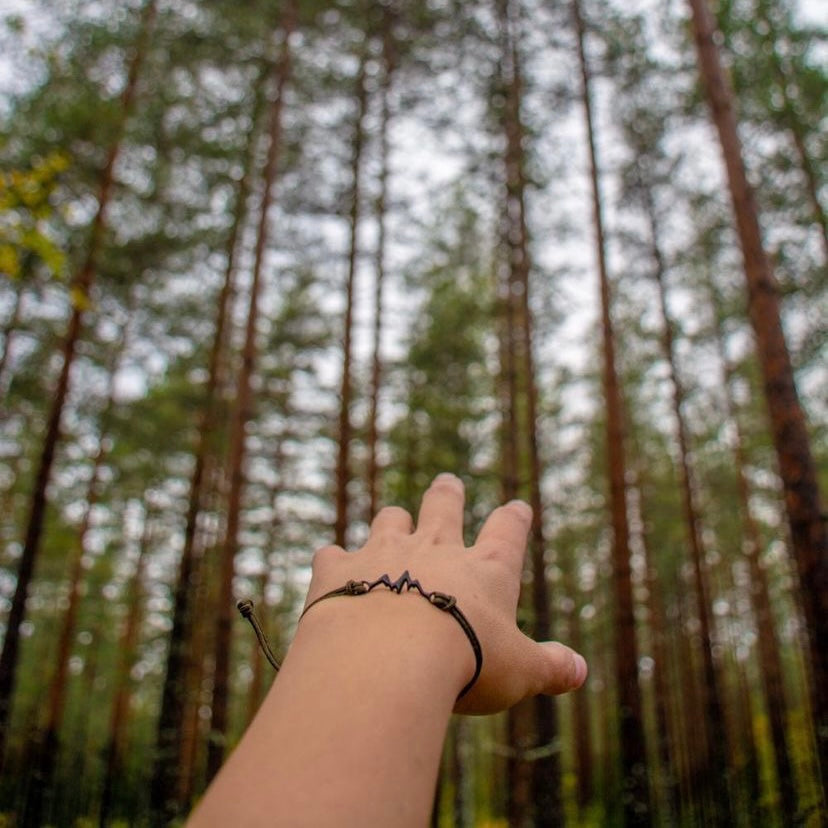 Mountain Camo Green Bracciale