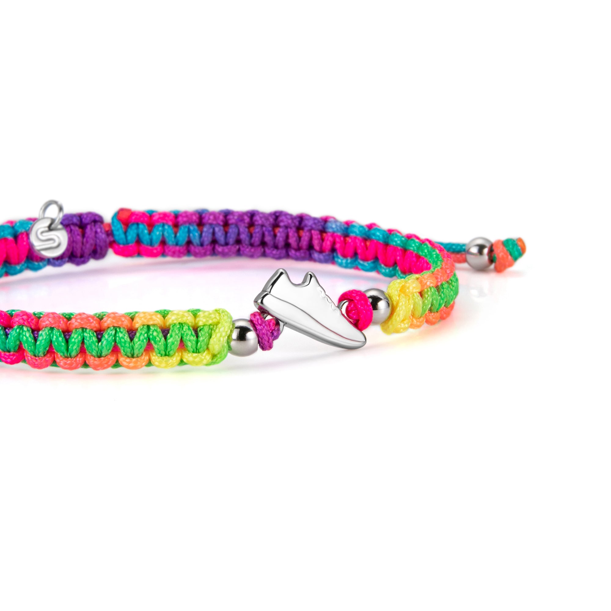 Silver Runner CHROMATIC Braided Bracelet