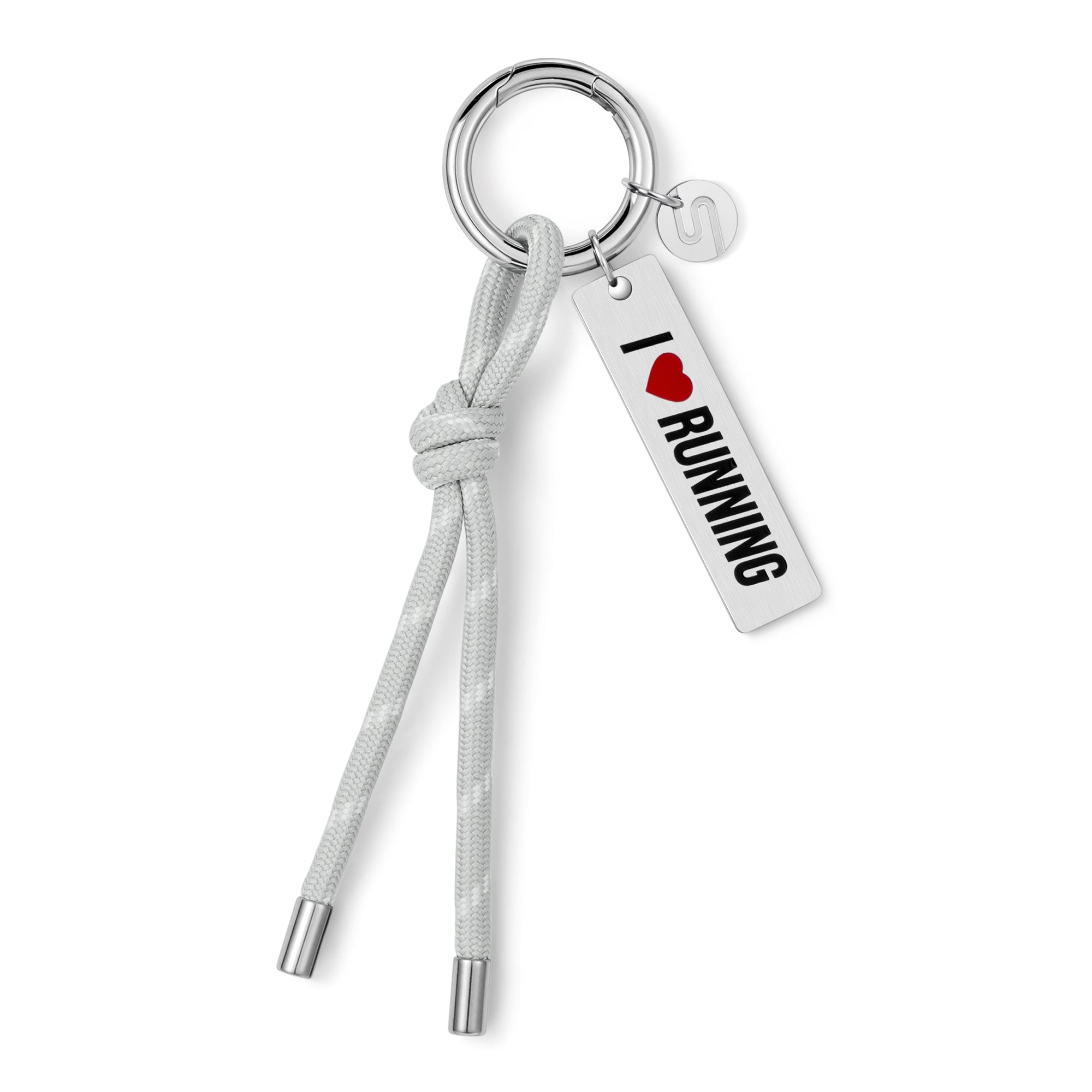 I ❤️ RUNNING Keychain