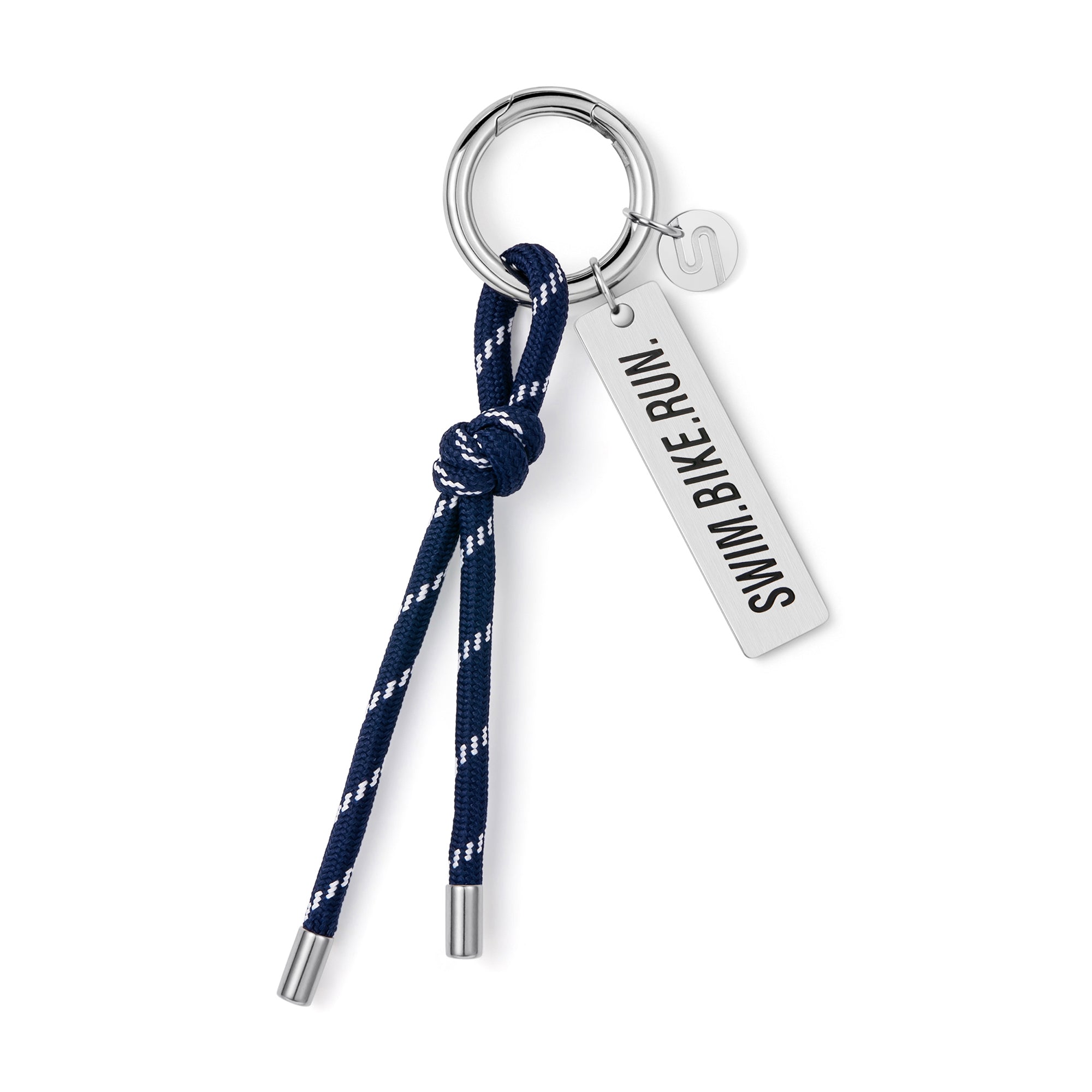 SWIM.BIKE.RUN. Keychain