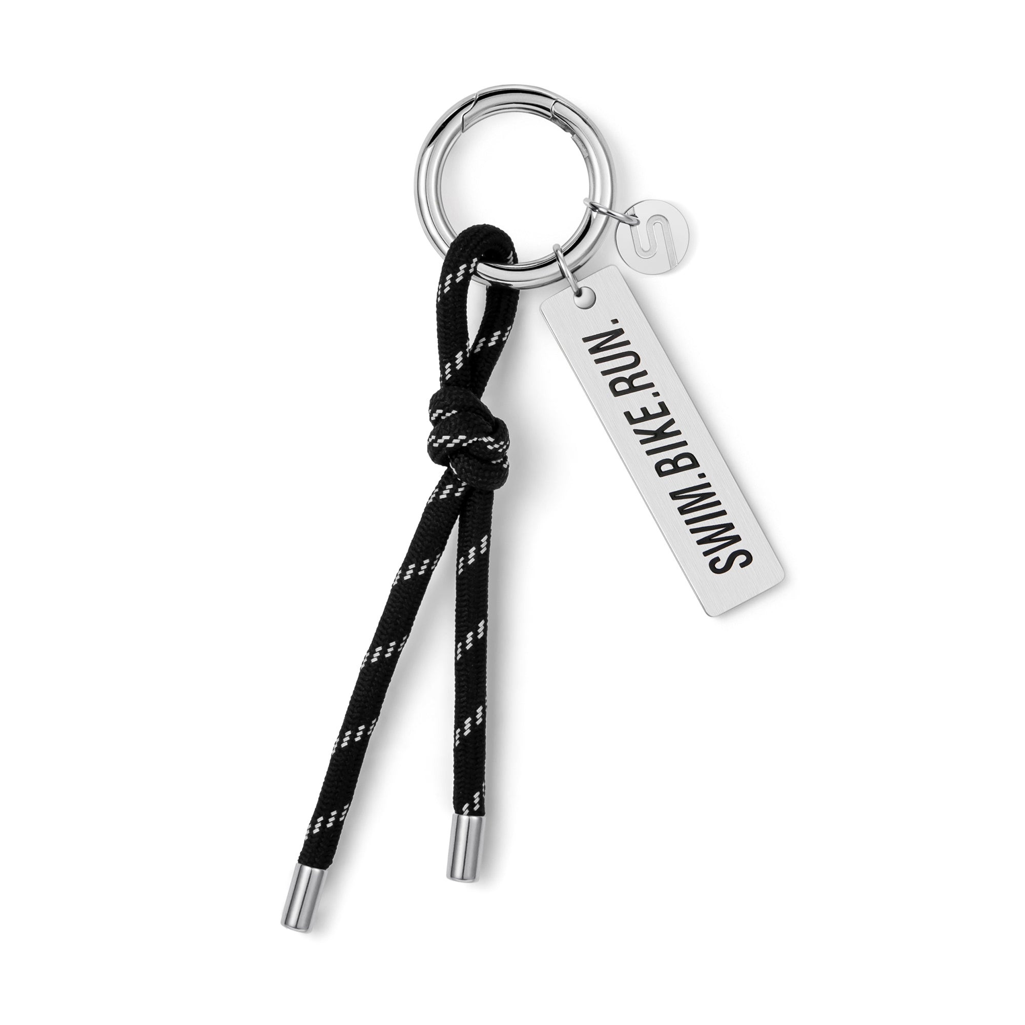 SWIM.BIKE.RUN. Keychain