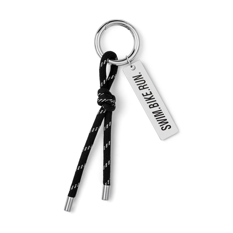 SWIM.BIKE.RUN. Keychain