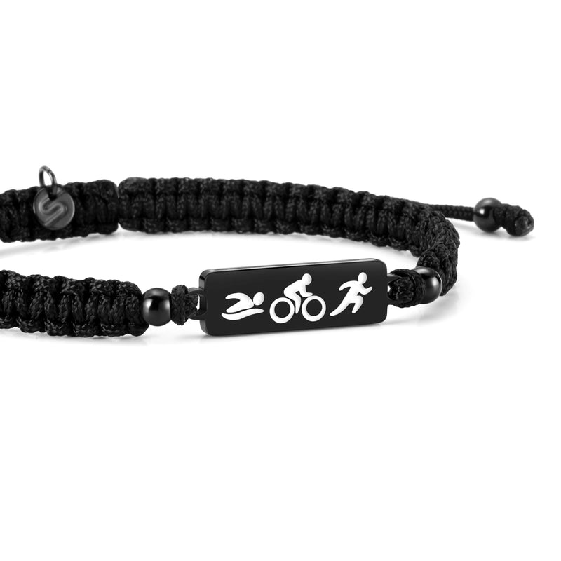 Beyond Triathlon Braided Bracelet
