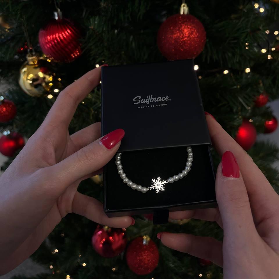 Bracciale Pearl Frost Snowflake