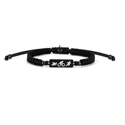 Beyond Triathlon Braided Bracelet
