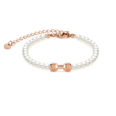 Pearl Rose Gym Chain zapestnica