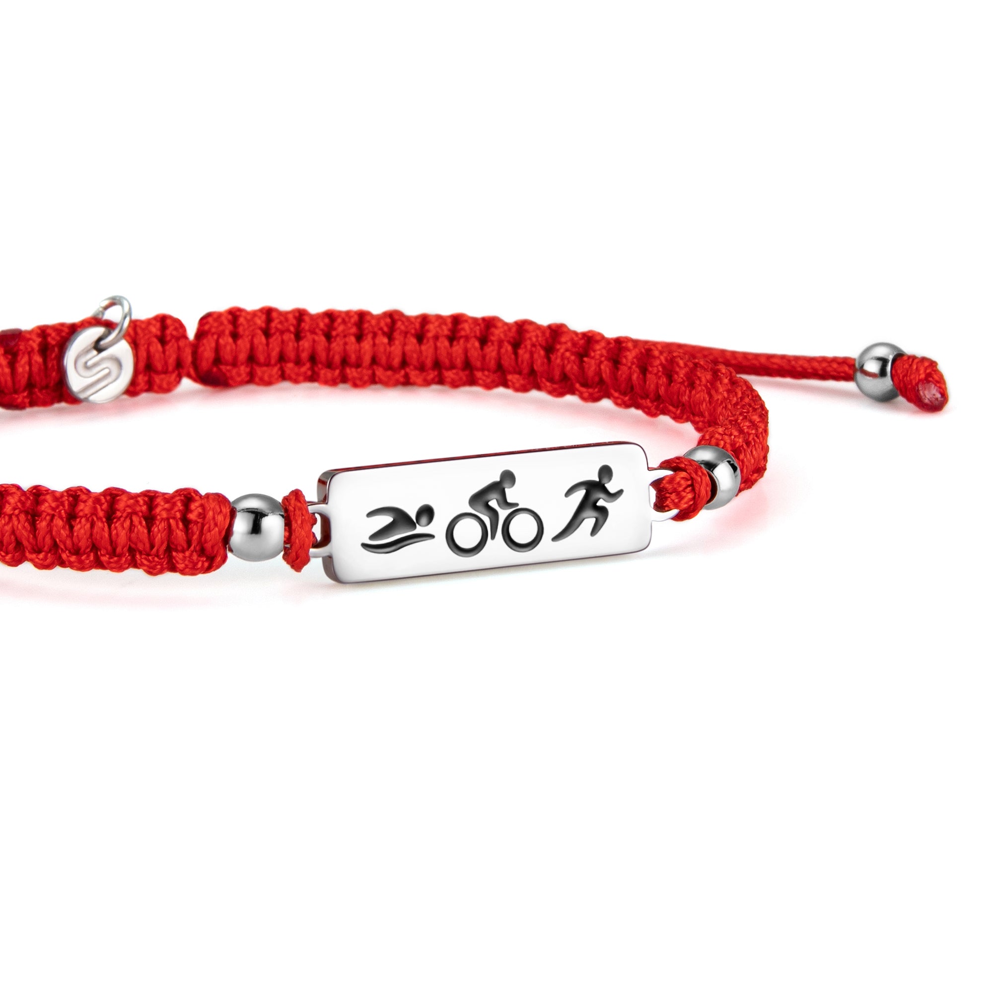 Bracelet tressé Iron Triathlon