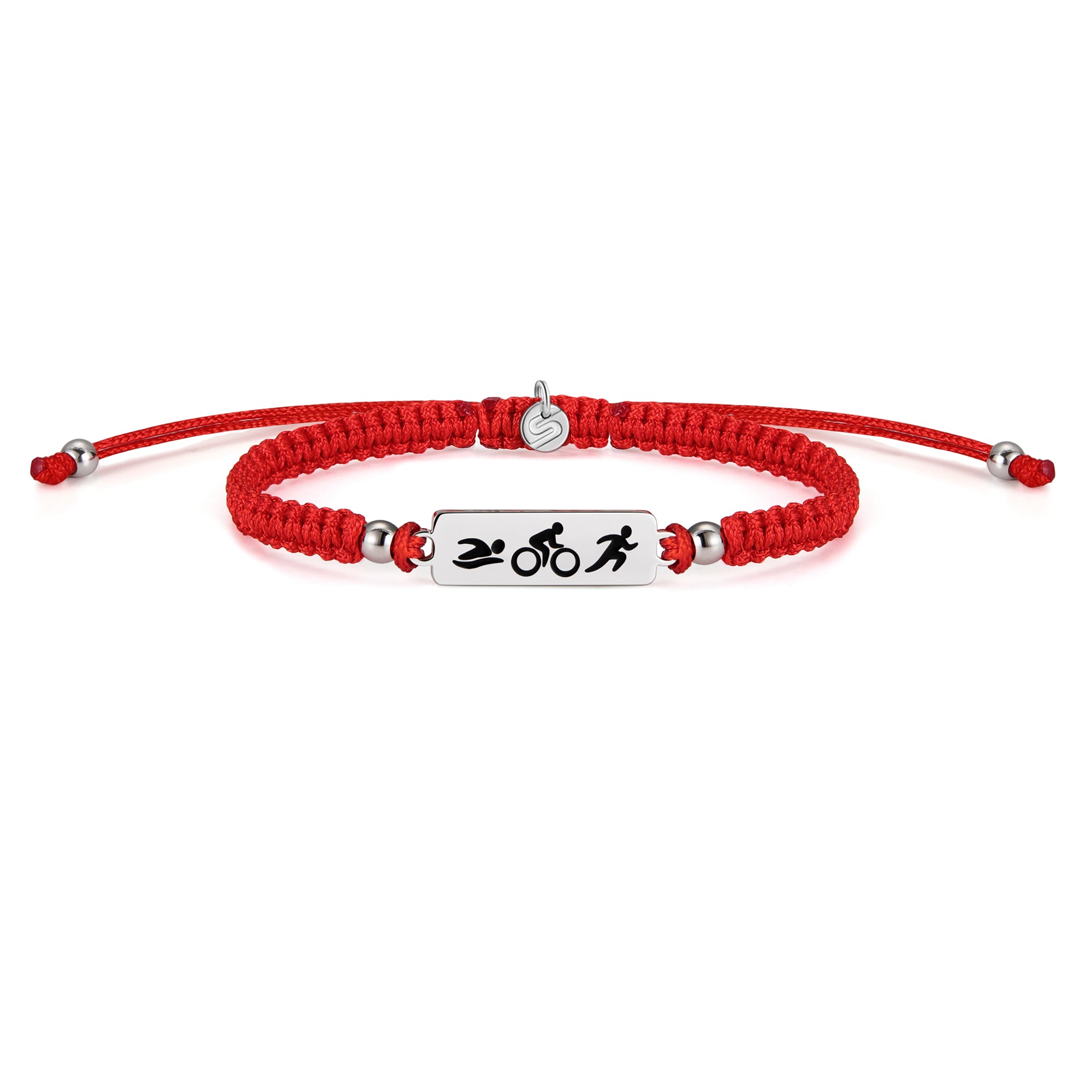 Iron Triathlon Braided Pulsera