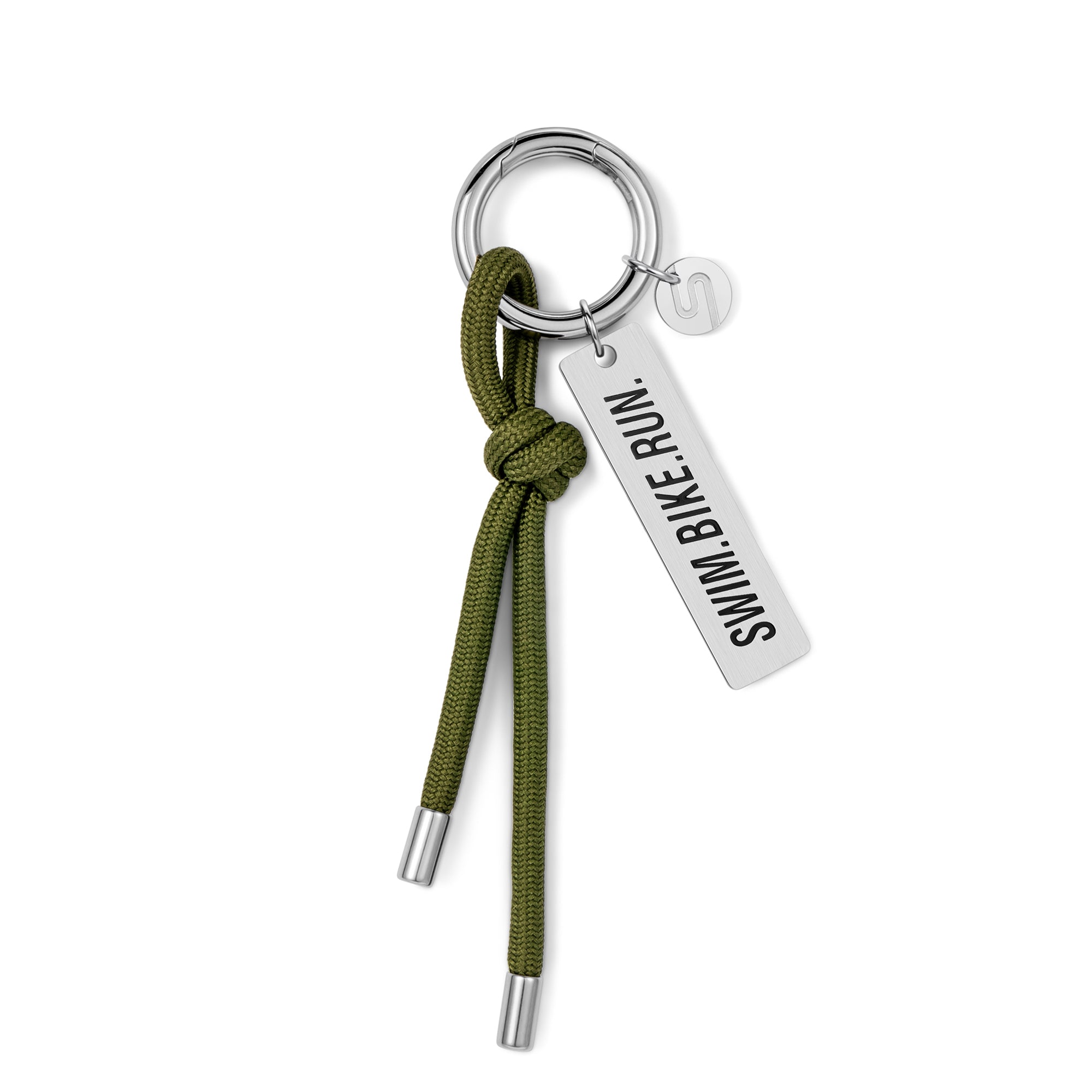 SWIM.BIKE.RUN. Keychain