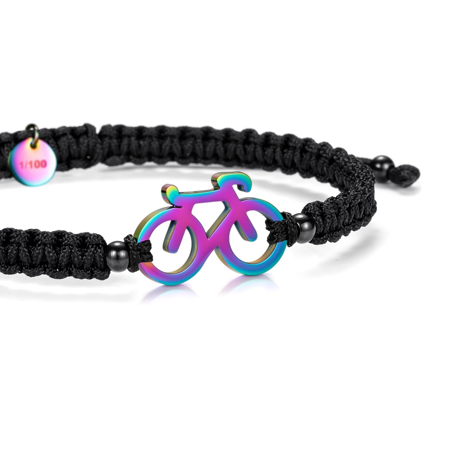 Universe Bike Braided Bracelet