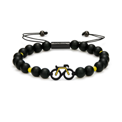 Tour Bike Beaded Bracelet