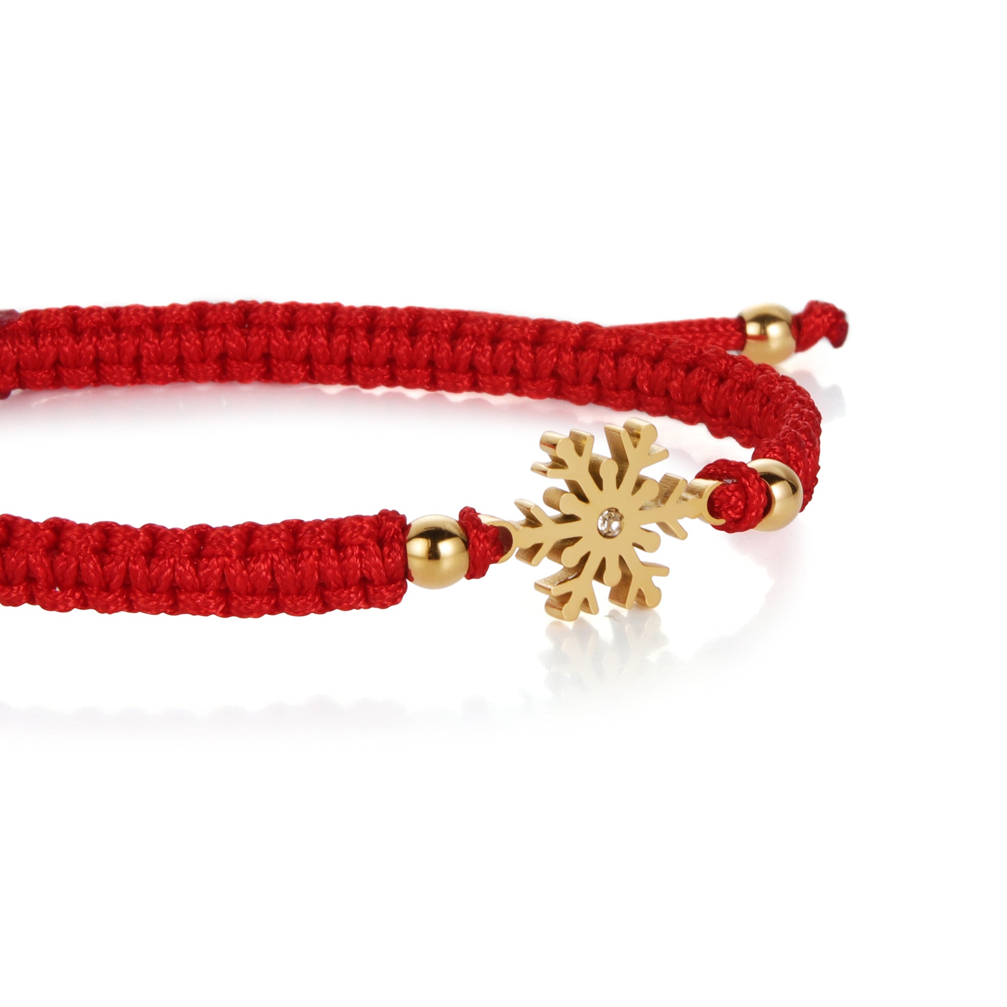 Magic Snowflake Braided Bracelet