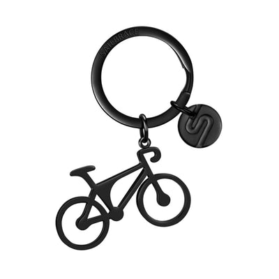 Black Road Bike Keychain