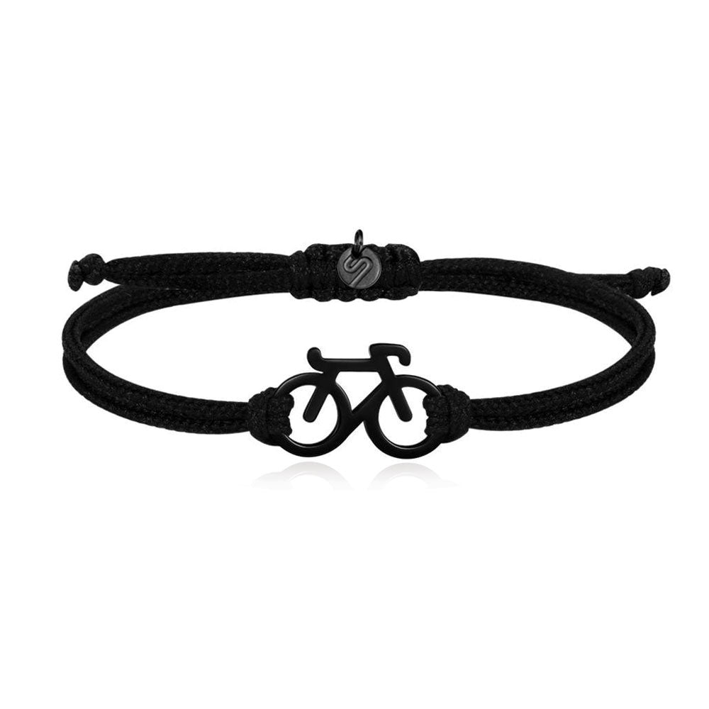 All Black Bike Bracelet