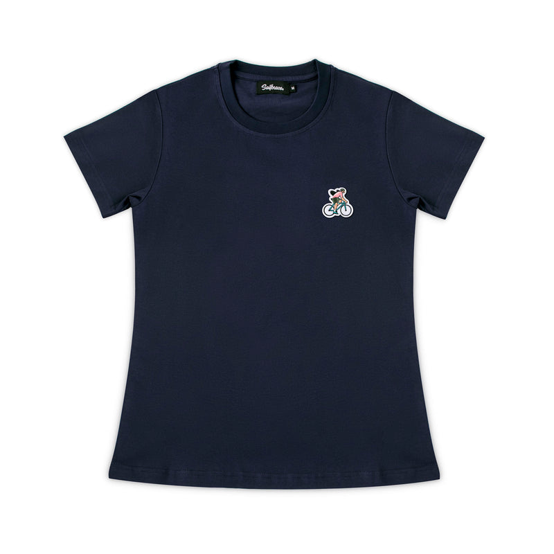 Bike Bella T-shirt in navy