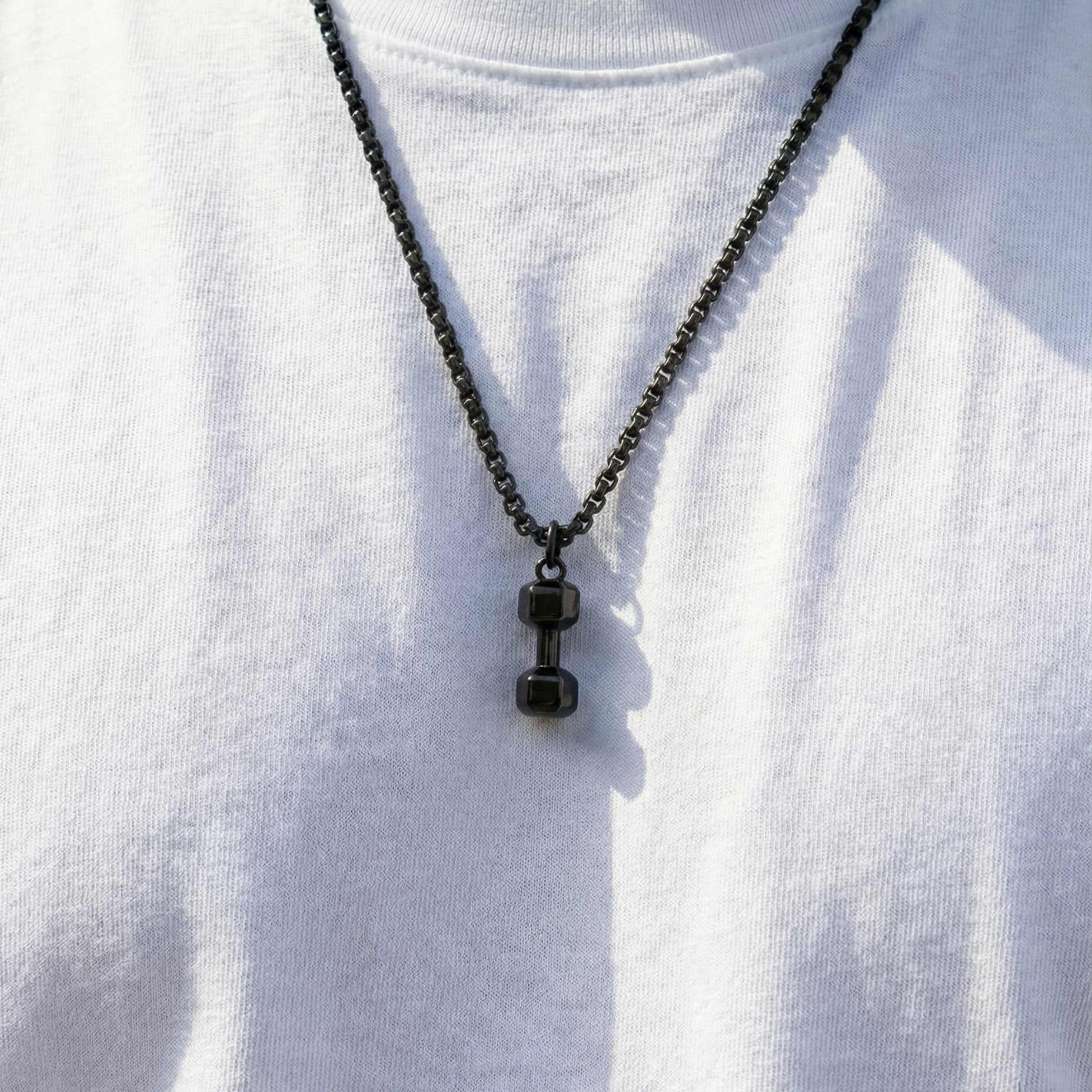 Black Gym Necklace