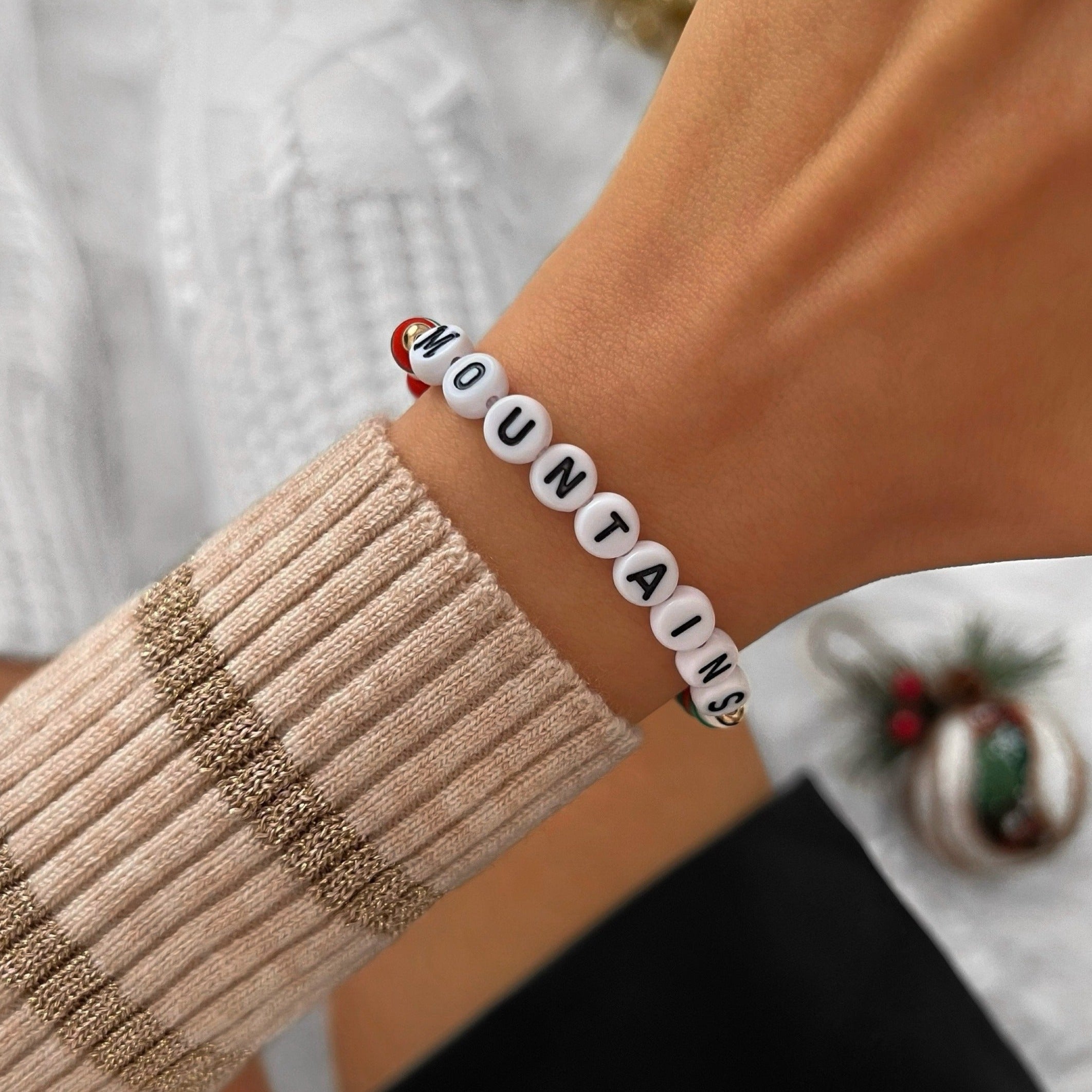 Mountains Beaded Bracelet